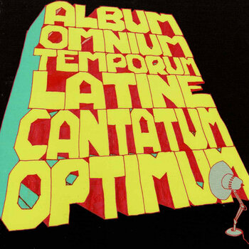 CD-Cover mit gelb roter 3-D Schrift drauf